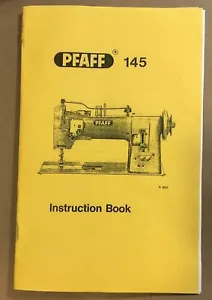 Manual de instrucciones de la máquina de coser industrial Pfaff 145 - ¡Remasterizado digitalmente! - Imagen 1 de 2