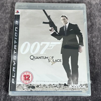 007 Quantum Of Solace PS3 PlayStation 3 Game - NEW Sealed James Bond Shooter - Image 1 of 4