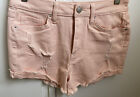 Ymi Dream Jean Shorts Pink High Rise Vintage Stretch Size 5/27