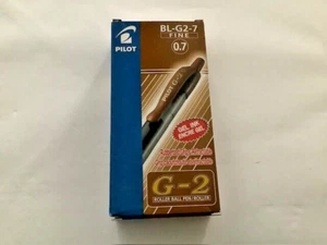 Pilot G-2 07 Einziehbarer Tintenroller Gelstift 0,7 mm Spitze Karamell Tinte Wie Menge 12 - Bild 1 von 2