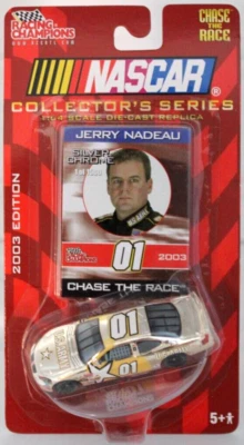 VINTAGE U.S ARMY SILVER CHROME 1 OF 1500 JERRY NADEAU #01 2003 DIE CAST CAR 1:64 - Image 1 of 4