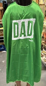 BRAND NEW: 'DAD' CAPE - GREEN DAD CAPE - COSTUME - Picture 1 of 4