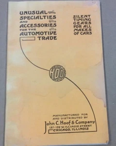 Folleto original John C Hoof And Company Chicago Illinois INV-P034 - Imagen 1 de 4