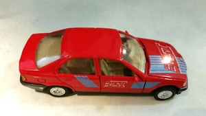 BMW 325i Welly 9042 1/36 Diecast METAL Mint Loose 4.6'' PULL BACK ACTION RED - Picture 1 of 3
