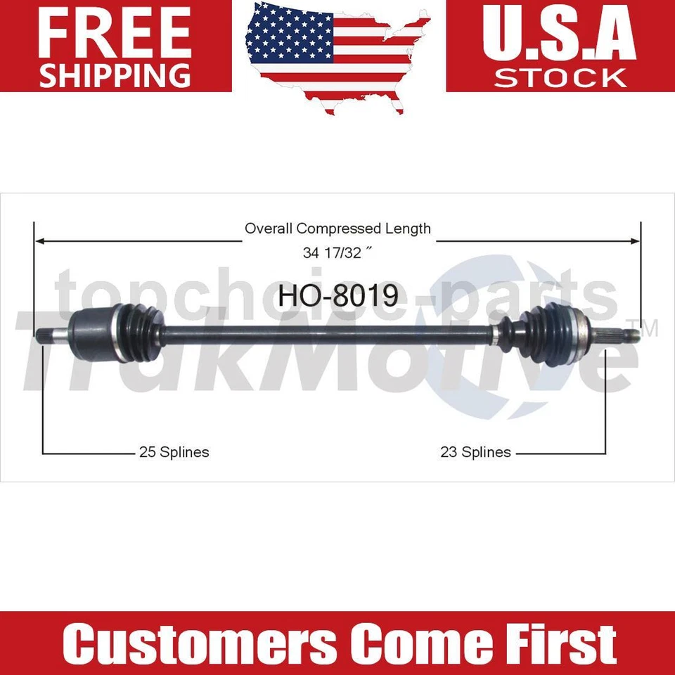 Eje CV delantero izquierdo lado del conductor OE para Honda Civic 1,5 L 1984 1985 1986 1987 Foto 1 de 1