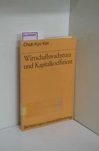 Wirtschaftswachstum und Kapitalkoeffizient. ( = Bochumer Schriften zur Entwicklu - Picture 1 of 1