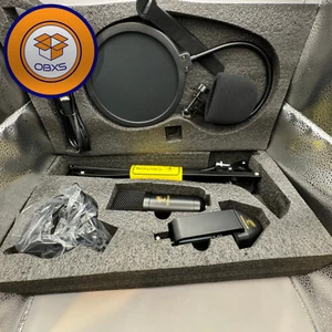 XLR Condenser Microphone, Professional Cardioid Studio Mic Kit with T20 Boom Arm - Picture 1 of 11