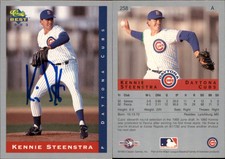 Kennie Steenstra Signed 1993 Classic Best #258 Card Daytona Cubs Auto AU