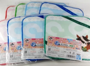 Juego de 8 Mini Toallas Uma Musume Pretty Derby Premio Ichiban Kuji Bandai Namco - Imagen 1 de 9