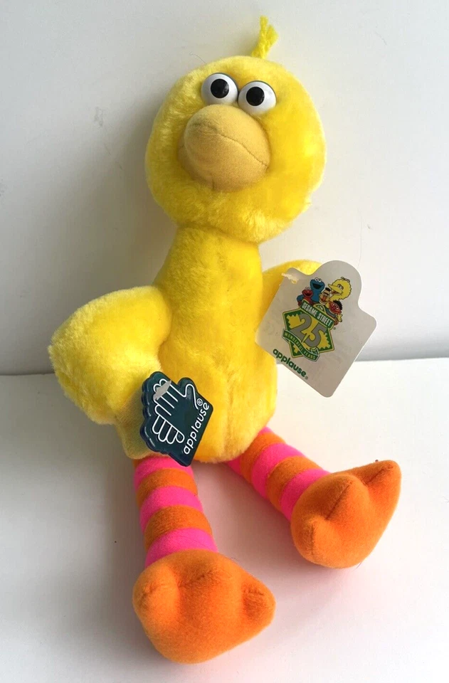 Sesame Street Applause Jim Henson Big Bird Plush 1993