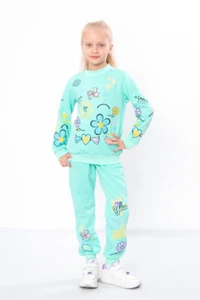 Sporty Girls’ Suit – Comfortable & Flexible for Active Play, Demi-season,  No... - Picture 1 of 10