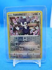 Indeedee 056/072 Shining Fates Reverse Holo Rare Pokemon Card 