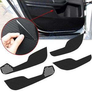 Carbon Fiber Texture Door Cover Protective Film Decal For Honda Civic 2016-2021 - Picture 1 of 11