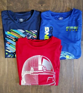 3er Set Jungen Sportshirts Gr. M (8) **NEU MIT ETIKETT** - Bild 1 von 13