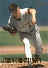 1996 Fleer Pittsburgh Pirates Baseball Card #516 Jason Christiansen