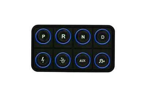 AEM EV 8 Programmable Button Pad For Use With VCU200 Or VCU300 - Picture 1 of 12