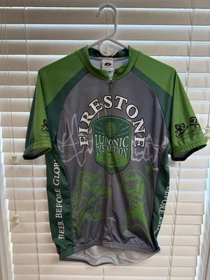 Firestone Walker Luponic Distortion IPA Cycling Jersey Voler large USA Shirt - Image 1 of 2