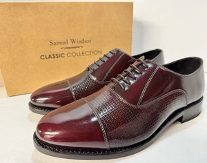 Samuel Windsor Chichester Ochsenblut Schuhe US-Größe 9 UK-Größe 8,5 - Bild 1 von 11