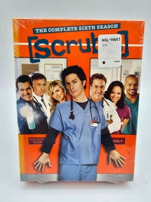 Scrubs: The Complete Sixth Season (DVD, 2006) Brand New & Factory Sealed Foto 1 de 4