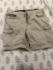Lot Of 3 Red Head Flex Fit Stretch Cargo Shorts Men's 40/9 Rip-Stop Beige/Tan/Gr - Picture 1 of 6