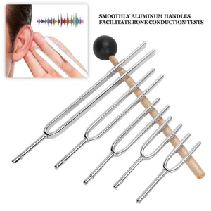 Stimmgabel-Set 128Hz 256Hz 512Hz Stimmgabeln Für Heilung Klangtherapie  - Bild 1 von 13