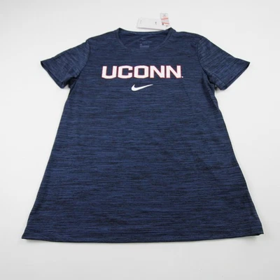 UConn Huskies Nike Dri-Fit Short Sleeve Shirt Women's Navy New - Image 1 of 4