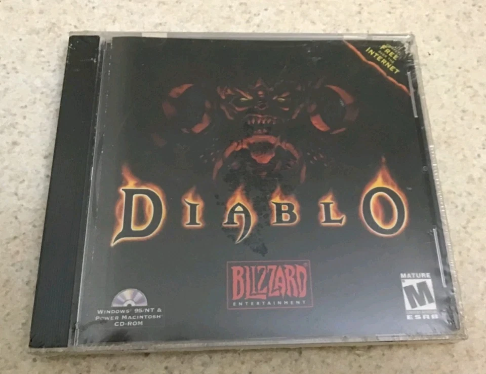 Diablo (PC, 1996)-(blizzard entertainment)-(new/sealed) - Image 1 of 1