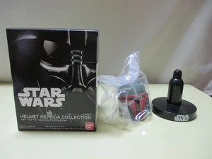 Bandai Star Wars Mini Helmet Replica Collection 1  Boba Fett for 12" 1/6 - Picture 1 of 11
