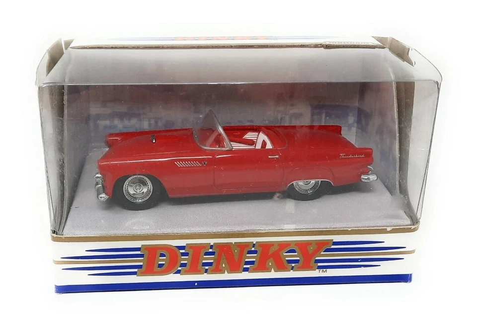 Matchbox Dinky Collection 1955 Ford Thunderbird rosso 1/43 DY 31 scatola - Immagine 1 di 1