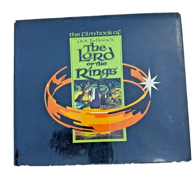 The Lord of the Rings Film Book 1978 Vintage J R R Tolkien Hardcover Foto 1 de 4