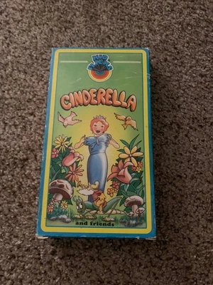 Cinderella VHS Interglobal Kid Flicks Cartoon Animation Children's Fantasy - Image 1 of 3