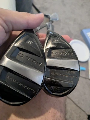 Juego híbrido Cleveland Launcher Halo derecho. 3,4.19,22.rígido. regular Foto 1 de 4