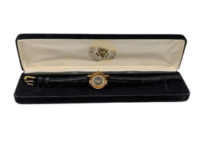 Neues Siegel des Präsidenten der Vereinigten Staaten Uhr 18k vergoldet von INFINITY - Bild 1 von 13