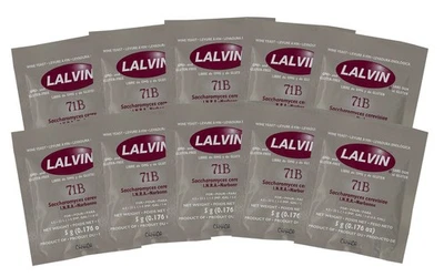 Lalvin Wine Yeast 71B 1122 Yeast, 10 Packs - Image 1 of 3
