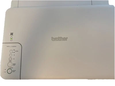(NEEDS REPAIR) (HAS BLACK INK) Brother INKvestment MFC-J1205W Wireless Printer - Image 1 of 4