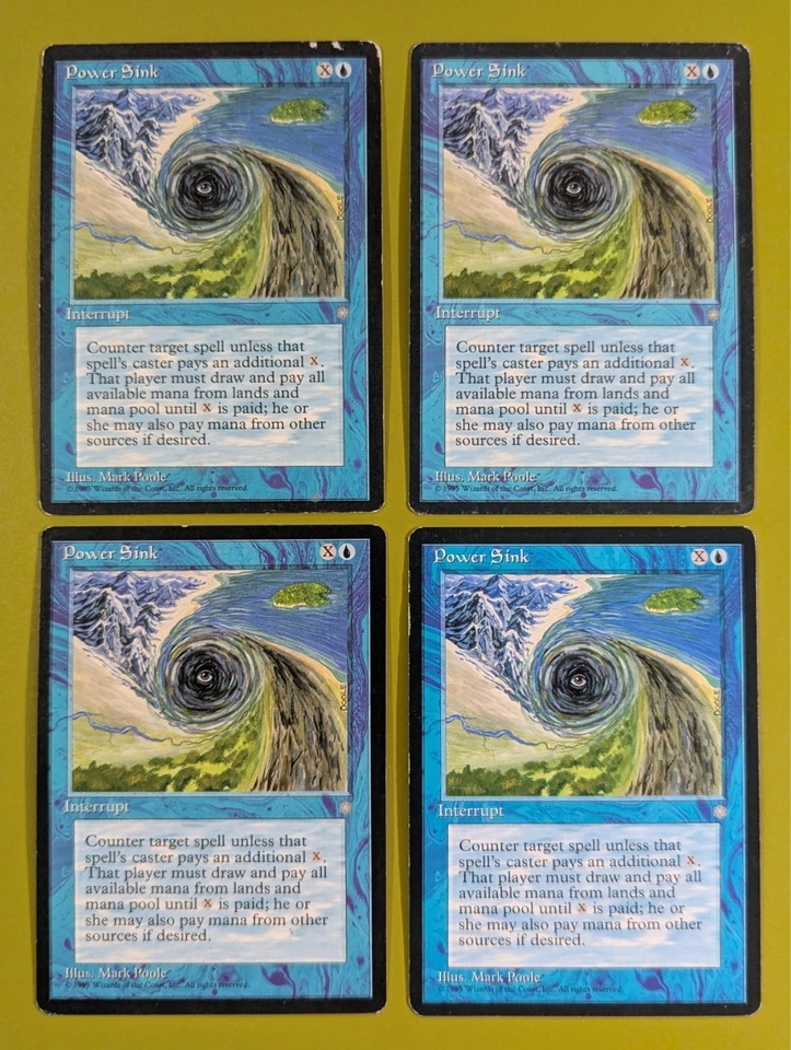 Power Sink x4 Ice Age 4x Magic the Gathering MTG - Image 1 of 1