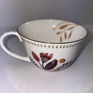 🌹Anthropologie Harvest Foliage Mug Cup NEW - Picture 1 of 4