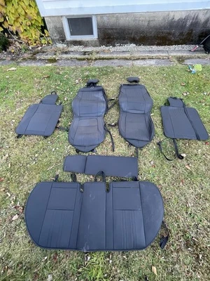 For Honda Accord 2013-2017 4-Door Car 5 Seat Covers Full Set Cushion Repl Black - Image 1 of 4