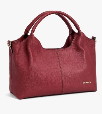 BOSTANTEN 女式真皮手提包斜挎包单肩包 — 第 1/4 张图片