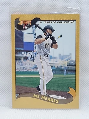 Pat Meares 2002 Topps Baseball Gold #366 #340/2002 NrMt - Image 1 of 2