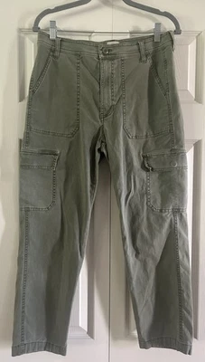 Pantalones cargo J.Crew para mujer talla 28 verde el nuevo pantalón de pierna recta Foto 1 de 4
