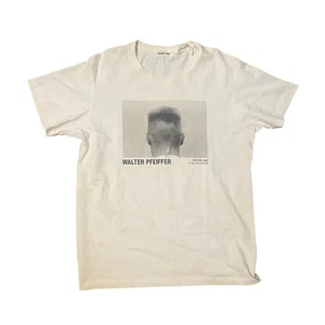 Helmut Lang Artist Series White Walter Pfeiffer Edition 1984 T-shirt Sz XL - Picture 1 of 9