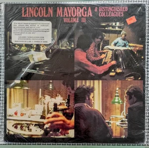 Lincoln Mayorga Vol III (1974) Sheffield Lab-1 NEW/SEALED ~ Rare Hype Sticker - Picture 1 of 2