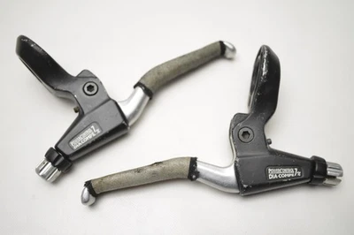 КОНСОЛЬНЫЕ ТОРМОЗНЫЕ РЫЧАГИ DIA-COMPE POWER CONTROL 7 ВЕЛОСИПЕД ЛЕВЫЙ ПРАВЫЙ ПОВОРОТ ПЕРЕКЛЮЧАТЕЛЬ - Изображение 1 из 4