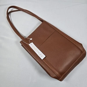 NWT NEW Henny & Lev Leather Brown Tote Shoulder Bag - Picture 1 of 10
