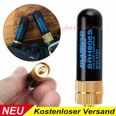 MARKENLOS DualBand SRH805S SMA-F Weibliche Antenne Für Baofeng GT-3 UV-5R BF-888s Radio DE