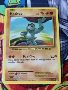 Machop 57/108 Common Non Holo Card Pokemon 2016 M/NM - Picture 1 of 1