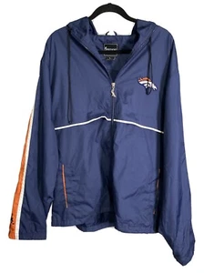 Vintage Spotlight Denver Broncos Large full zip Jacket Retro - Picture 1 of 9