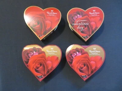 (4) Russell Stover Assorted Fine Chocolates 1.5 Oz Each Valentine Heart Box - Image 1 of 4