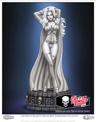 LADY DEATH MAJESTIC STATUE - HEAVEN SENT EDITION #76/200 - SARG SAMMLERSTÜCKE - Bild 1 von 4